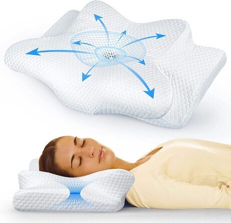 Xtra- Comfort Leg Elevation Pillow - for Swelling Elevating Post Surgery  Recovery Support - Firm Wedge Rest - Breathable for Knee Ankle and Foot  Injury Pain Relief - Improve Circulation and Sleep White